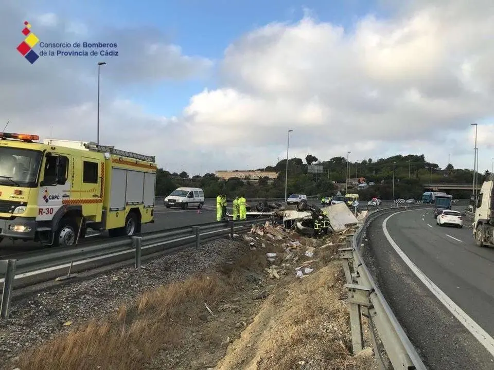 Accidente cami&oacute;n
