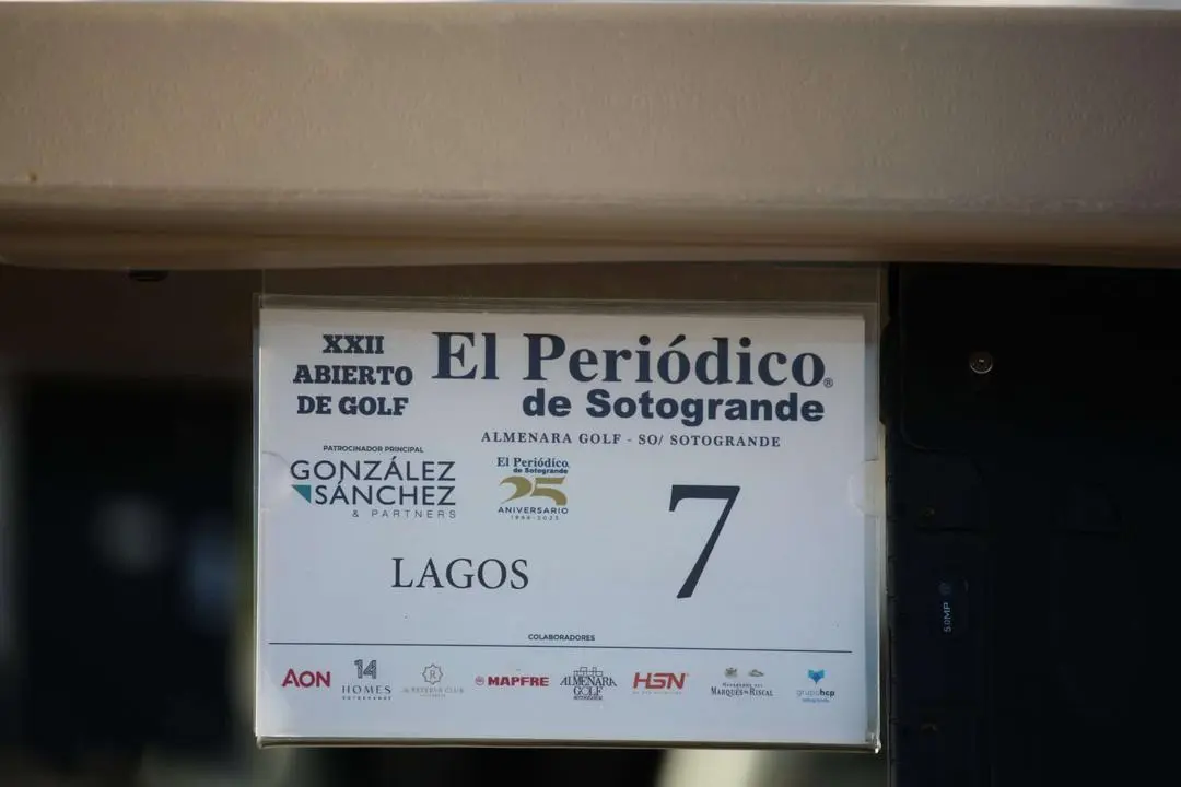 XXII Abierto de Golf El Peri&oacute;dico de Sotogrande 2023