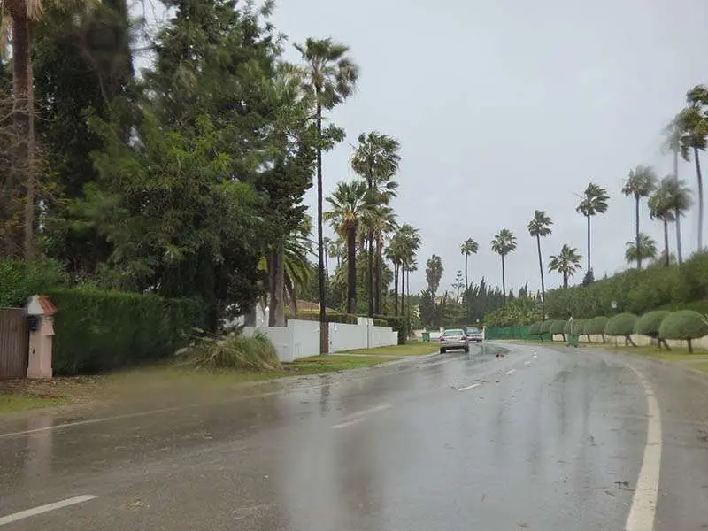 Temporal en Sotogrande