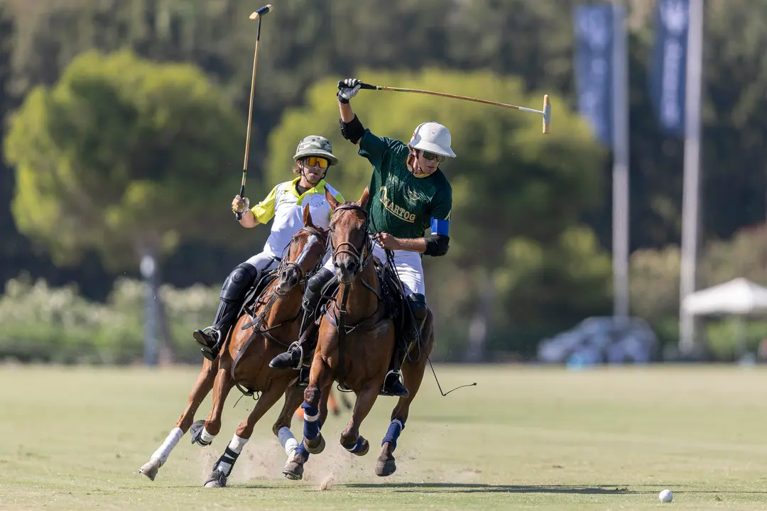 Estanislao Grahn & Gerardo Mazzini - LA CAPILLA vs. HARTOG POLO TEAM - Photo Credit: Mat&iacute;as Callejo /
Ayala Polo Club.