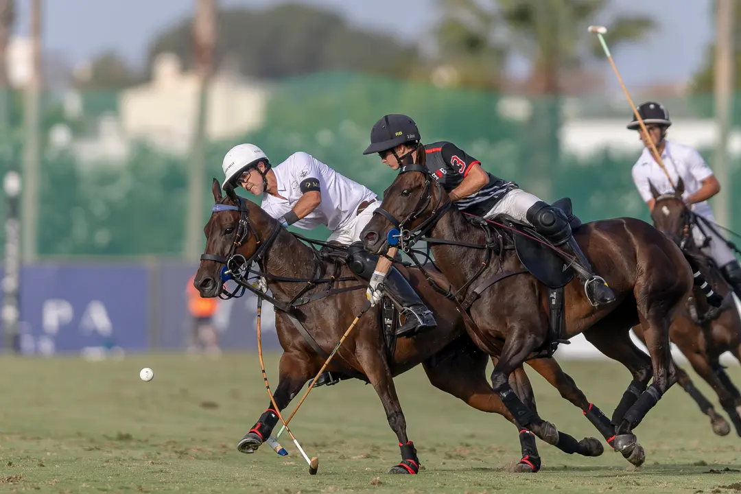 Pablo Mac Donough & Rufino Bensad&oacute;n - MB POLO TEAM vs. BLACK BEARS - Photo Credit MATIAS CALLEJO