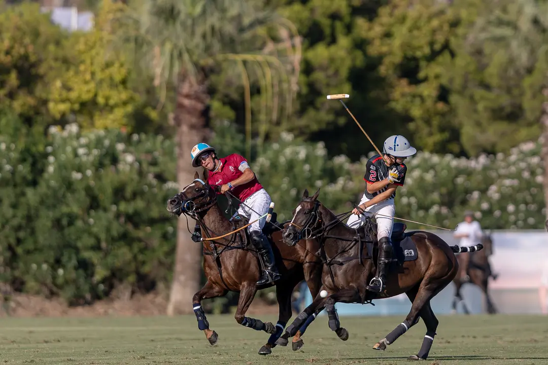 Adolfo Cambiaso  & Rufino Merlos - BLACK BEARS vs. LA DOLFINA HEREDEROS DEL MARQU&Eacute;S DE RISCAL - Photo Credit MATIAS CALLEJO