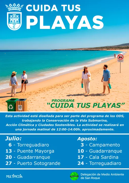 2025 cartel cuida tus playas fechas