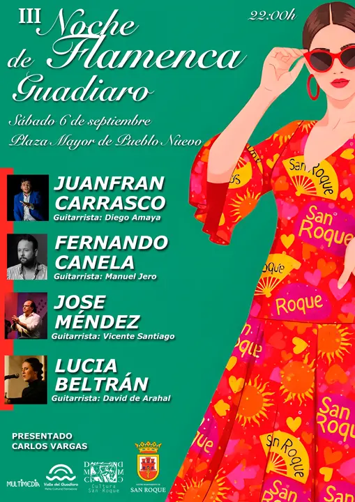 Cartel III Noche Flamenca