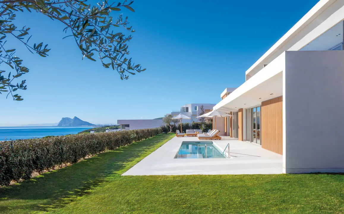 Villa and Pool Fairmont La Hacienda Hotel ,  La Alcaidesa,  Andalucia. Spain