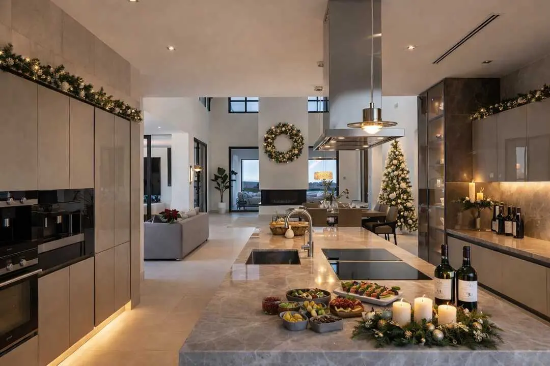 cocina ideal en navidad