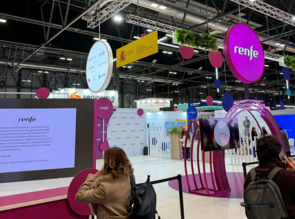 Stand de Renfe en Fitur 2026