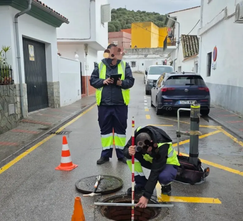 Trabajos de levantamiento SIG.