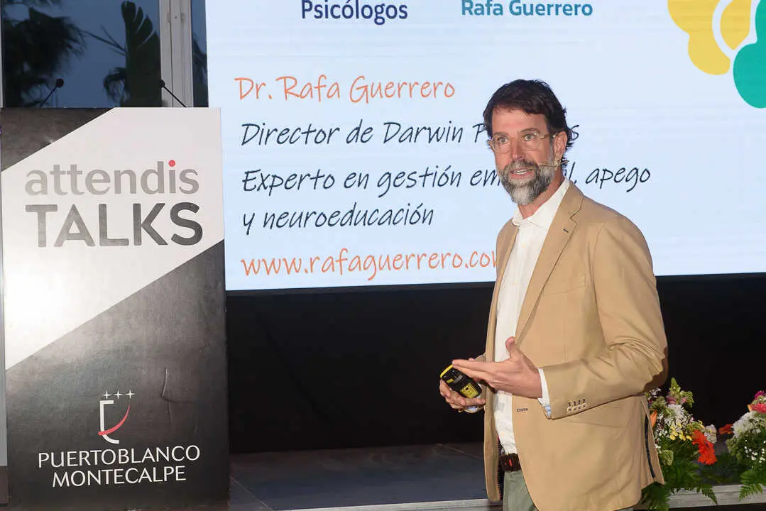 Rafa Guerrero ofreci&oacute; claves para comprender c&oacute;mo funciona el cerebro de ni&ntilde;os y adolescentes y c&oacute;mo acompa&ntilde;ar mejor su desarrollo emocional.