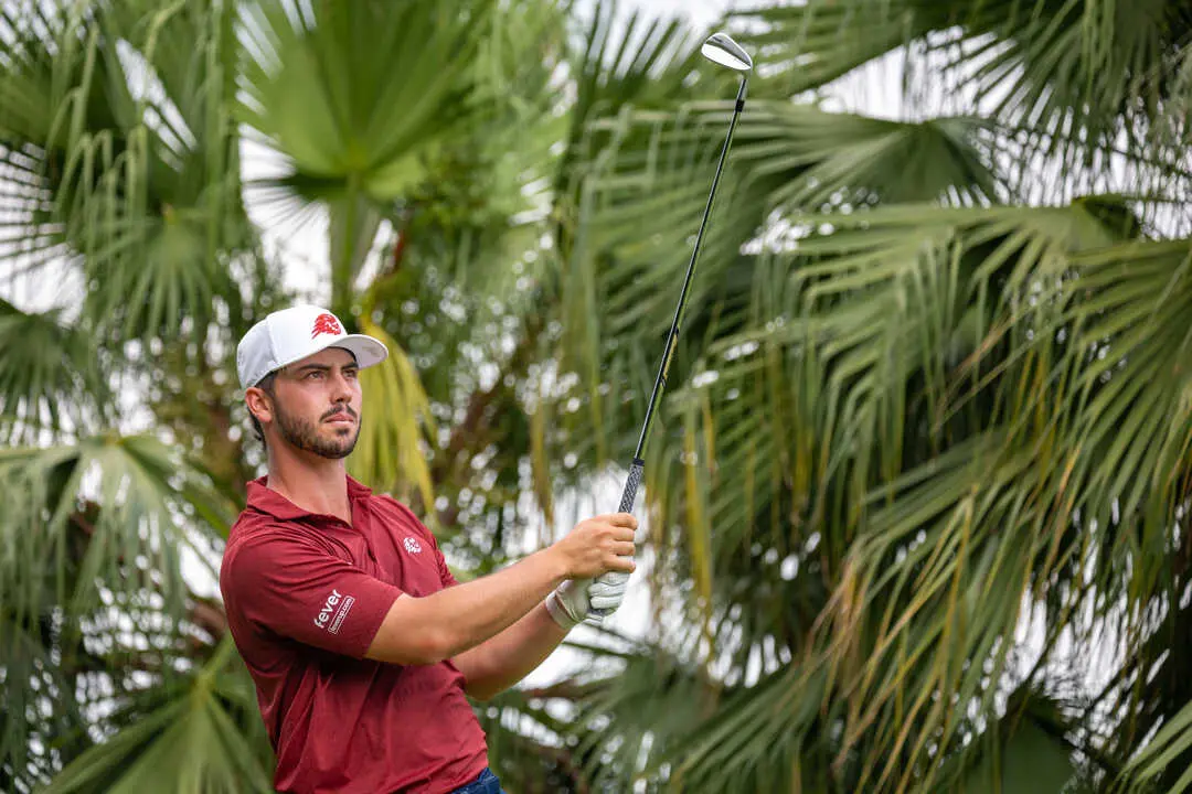 Josele Ballester of Spain pictured on Sunday, April 26, 2026, during Round Four of the Singapore Open at Sentosa Golf Club, The Serapong. Picture by Graham Uden / Asian Tour.