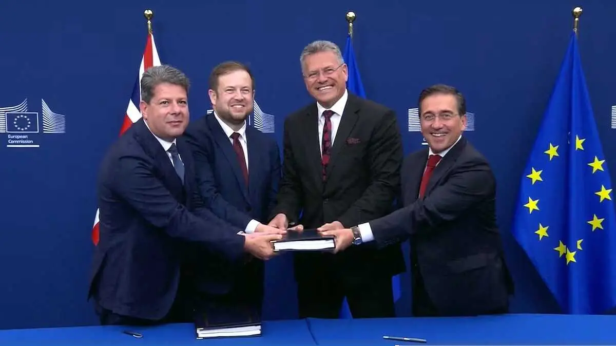 Firma acuerdo Gibraltar