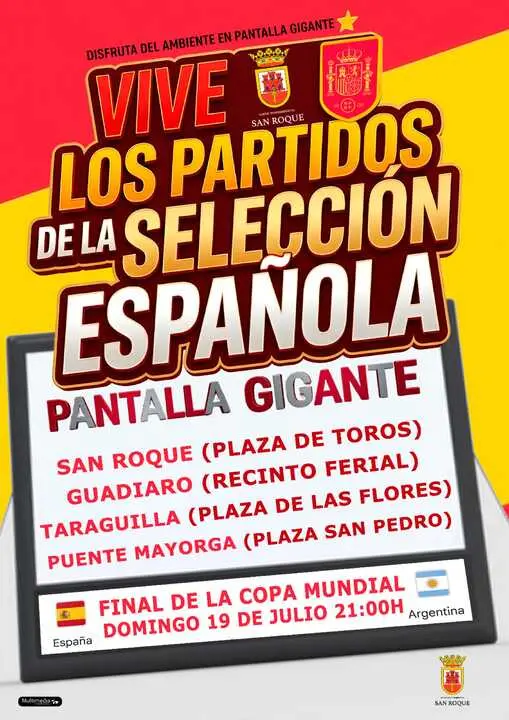 2026 cartel cuatro pantallas mundial futbol