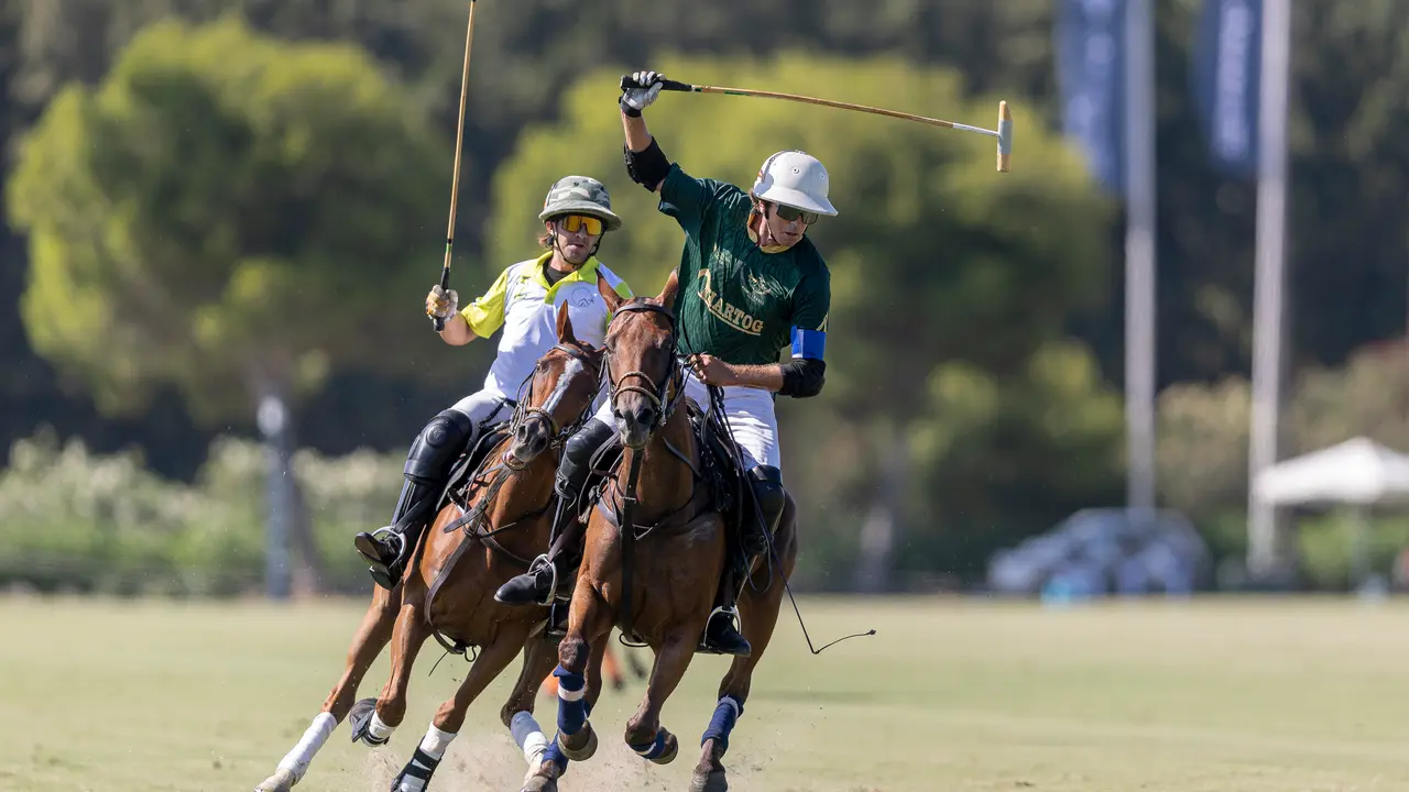 Estanislao Grahn & Gerardo Mazzini - LA CAPILLA vs. HARTOG POLO TEAM - Photo Credit: Mat&iacute;as Callejo /
Ayala Polo Club.