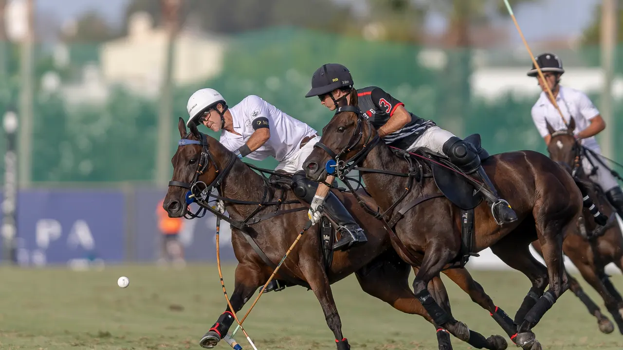 Pablo Mac Donough & Rufino Bensad&oacute;n - MB POLO TEAM vs. BLACK BEARS - Photo Credit MATIAS CALLEJO