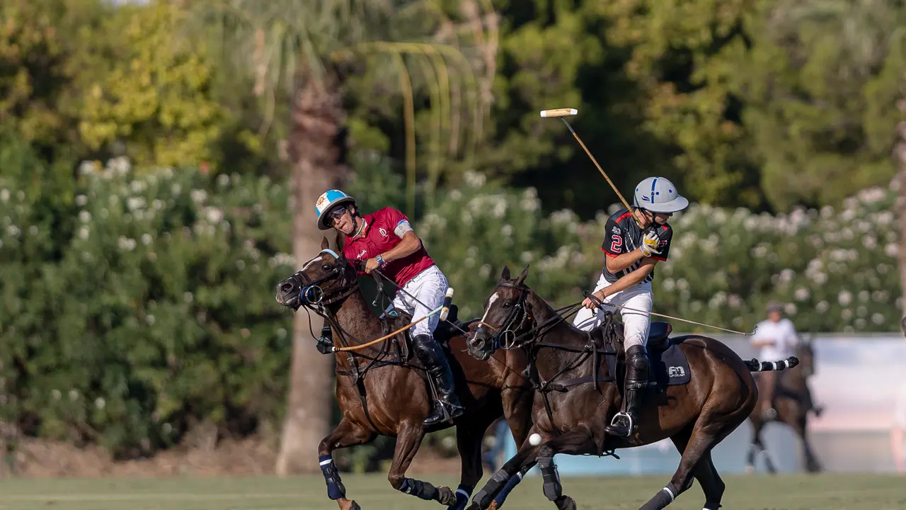 Adolfo Cambiaso  & Rufino Merlos - BLACK BEARS vs. LA DOLFINA HEREDEROS DEL MARQU&Eacute;S DE RISCAL - Photo Credit MATIAS CALLEJO
