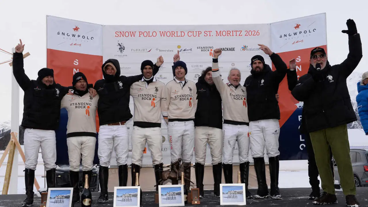 St Moritz Snow Polo World Cup 2026, Day 3, 25/01/2026 - Mackage vs Azerbaijan, Investec vs St Moritz and Flexjet vs Standing Rock - &copy; Tony Ramirez/www.imagesofpolo.com