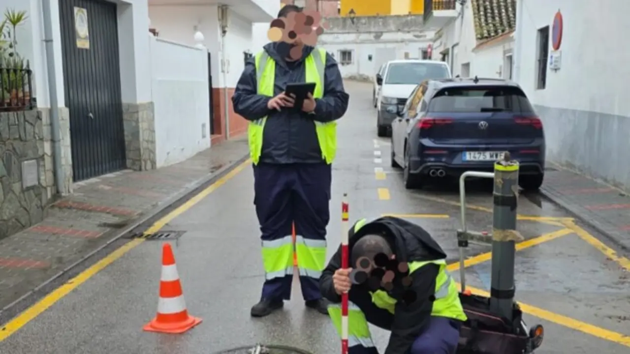 Trabajos de levantamiento SIG.