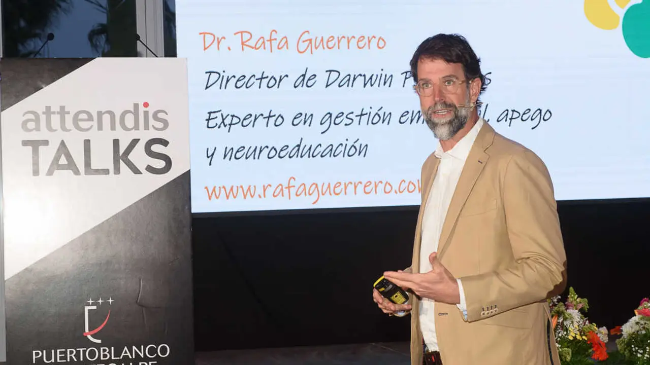 Rafa Guerrero ofreci&oacute; claves para comprender c&oacute;mo funciona el cerebro de ni&ntilde;os y adolescentes y c&oacute;mo acompa&ntilde;ar mejor su desarrollo emocional.