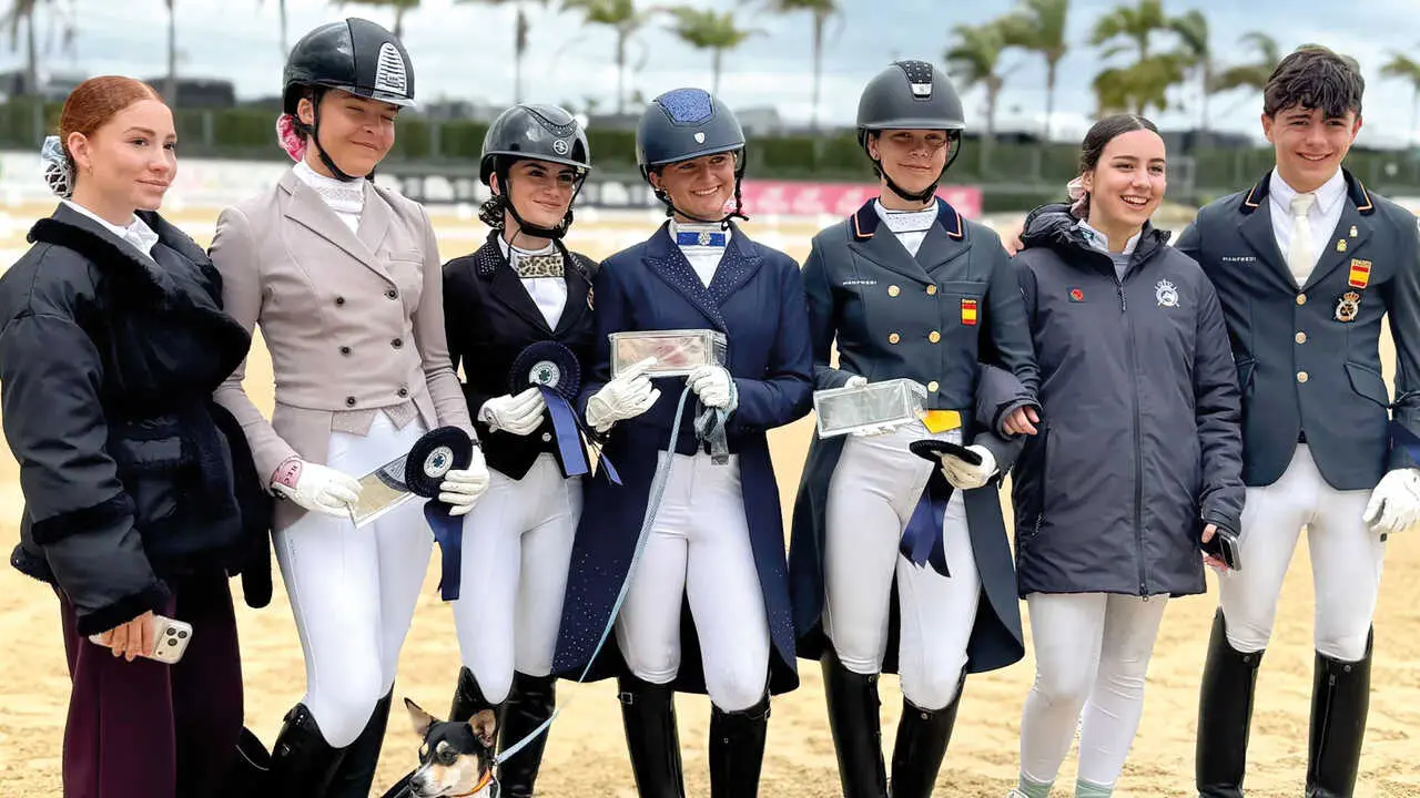 El Dressage Sotogrande resurge en la doma cl&aacute;sica con ocho medallas en Vejer.