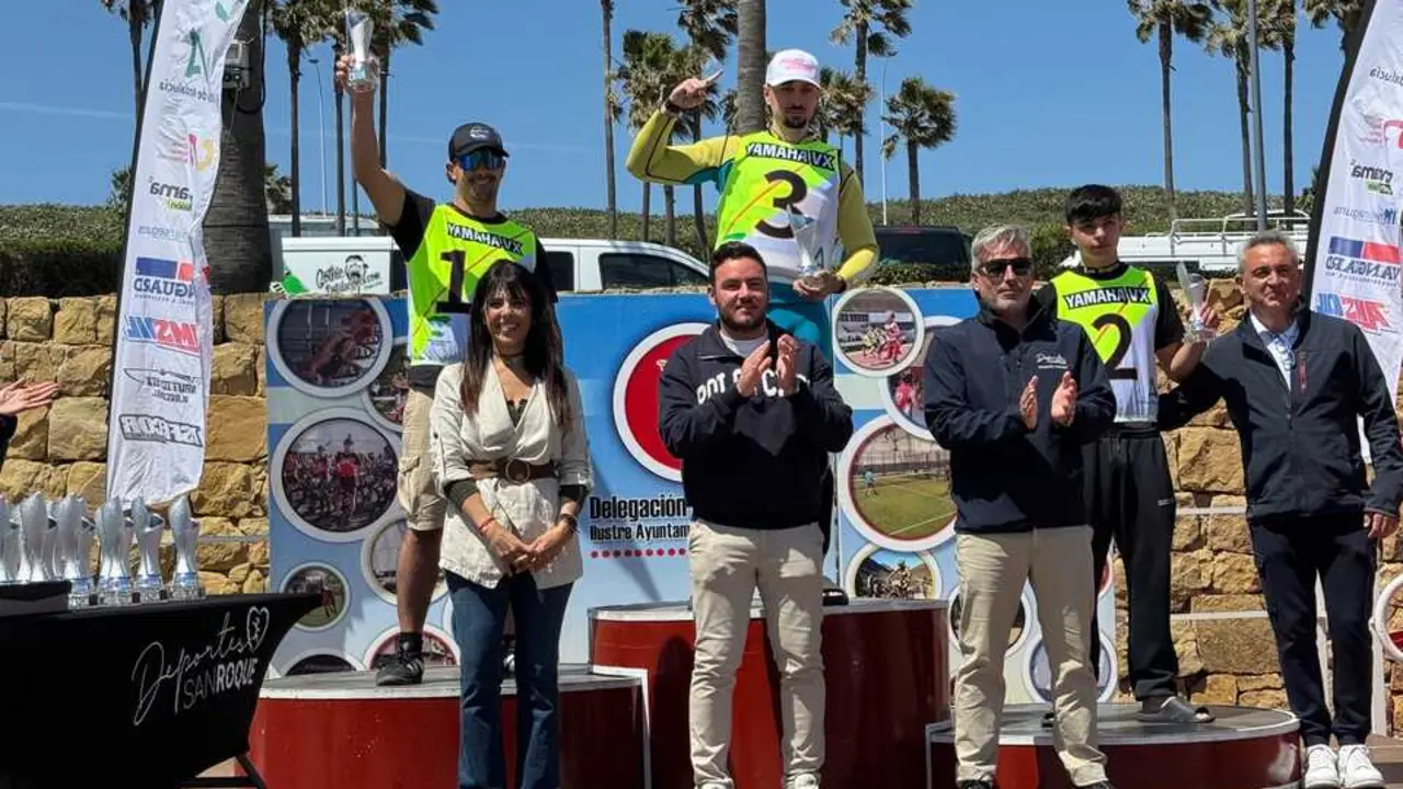 Campeonato de Espa&ntilde;a y Andaluc&iacute;a de Motos de Agua 2026  en la Playa de Torre Guadiaro en Sotogrande, el pasado fin de semana.