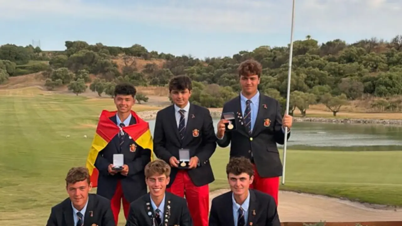 Equipo espa&ntilde;ol sub-18.