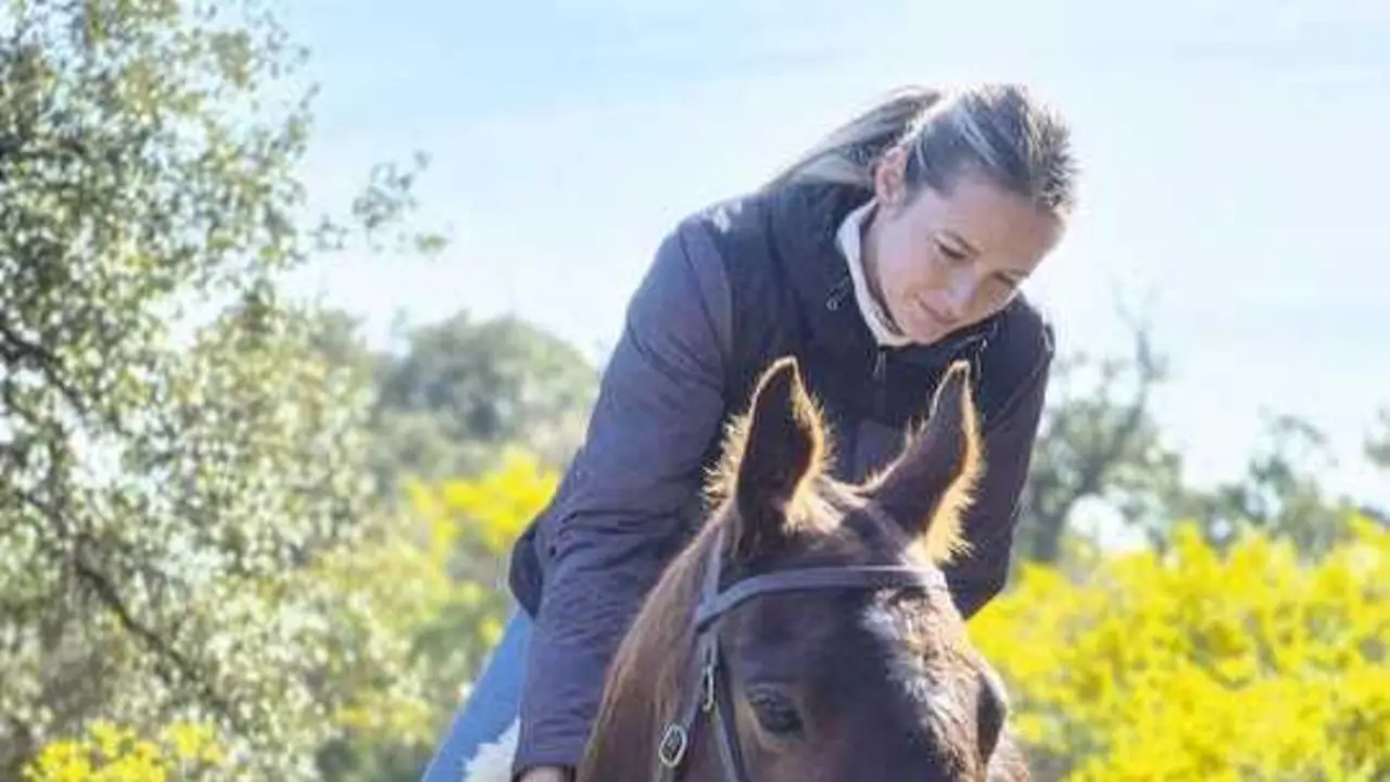 Vicky Grahn, petisera en Sotogrande.