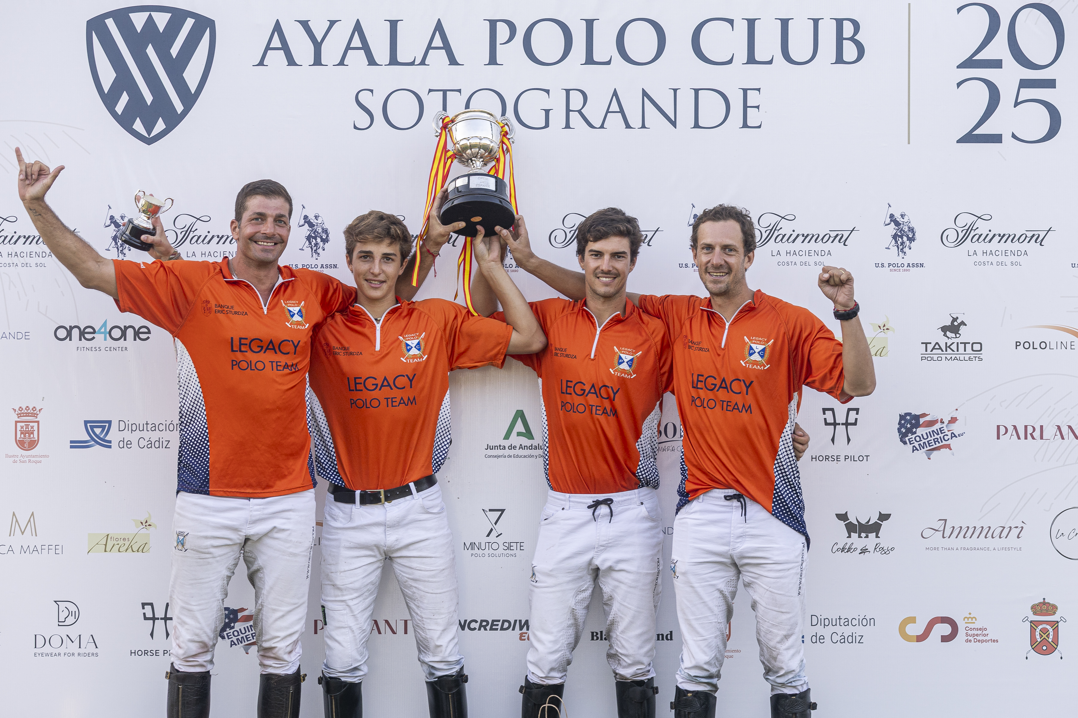 Legacy, Campeón del Open de España Fairmont (6-8 hcp). PHOTO CREDIT Matías Callejo - Ayala Polo Club