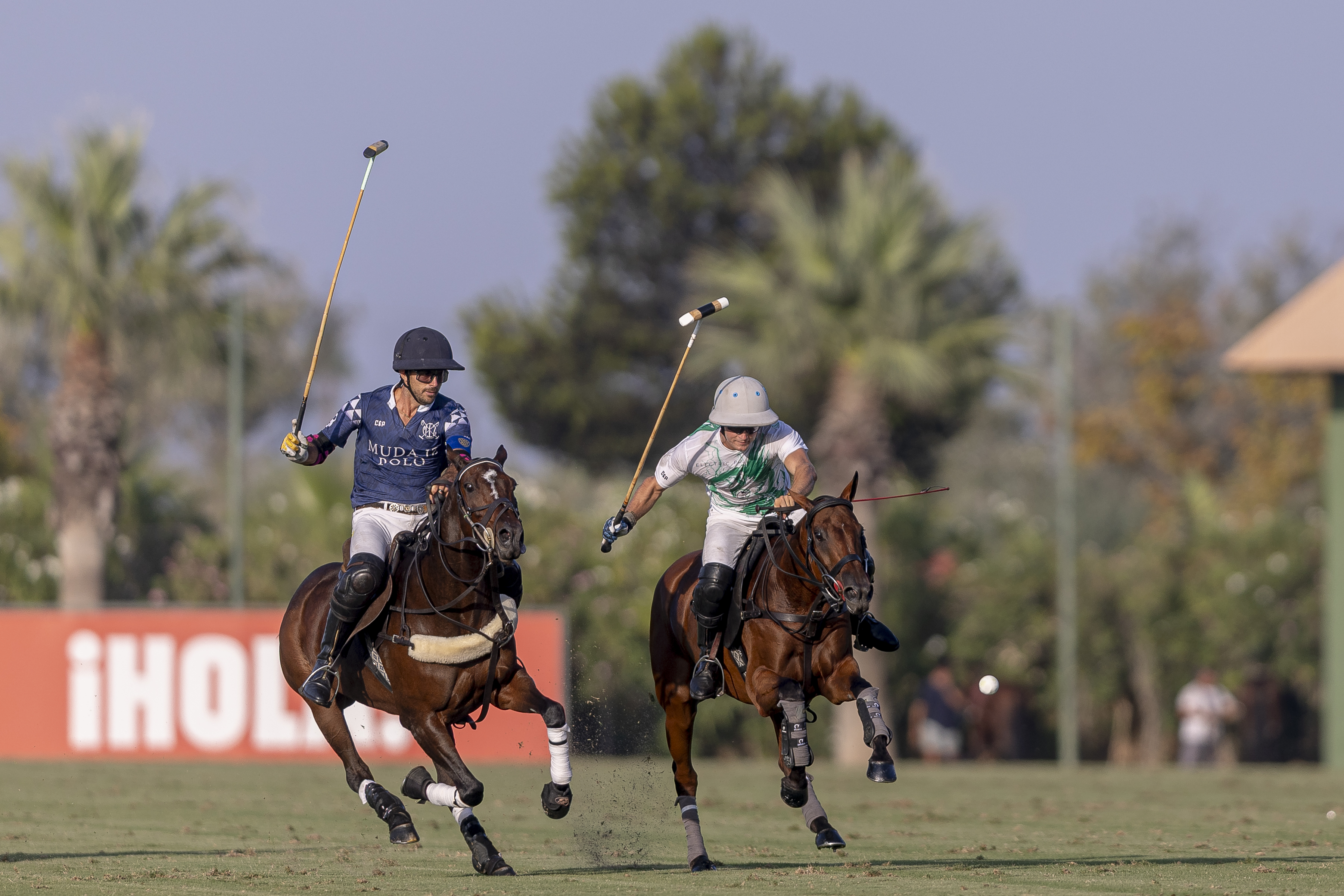 Facundo Sola & Tomás Delfino - MUDA IZ POLO vs. ELECTRIC POLO - Photo Credit MATIAS CALLEJO