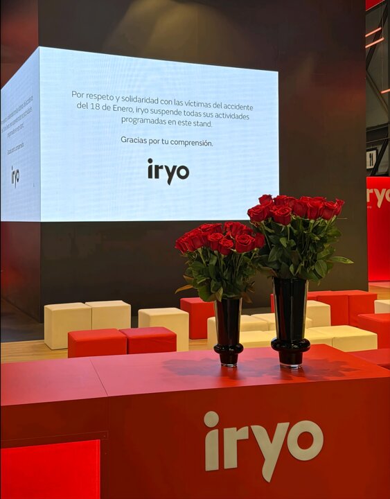 Stand de Iryo en Fitur 2026