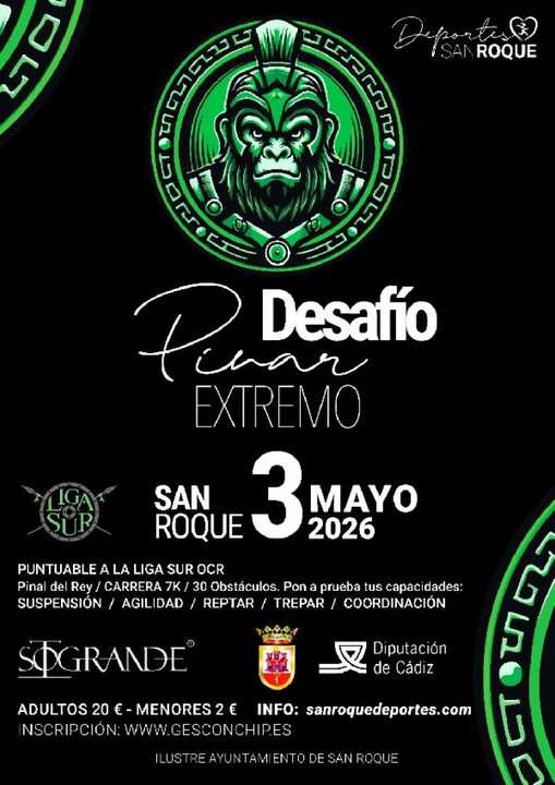 Cartel del III Desafío Pinar Extremo 2026