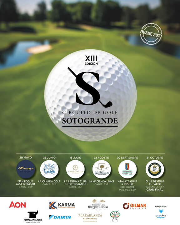 cartelXIIIcircuitogolfSG