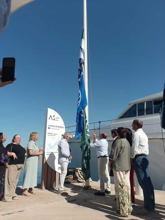 Puerto Sotogrande celebra este 7 de julio la izada de la Bandera Azul y la Bandera 'Verde' S de Sostenibilidad 2026.