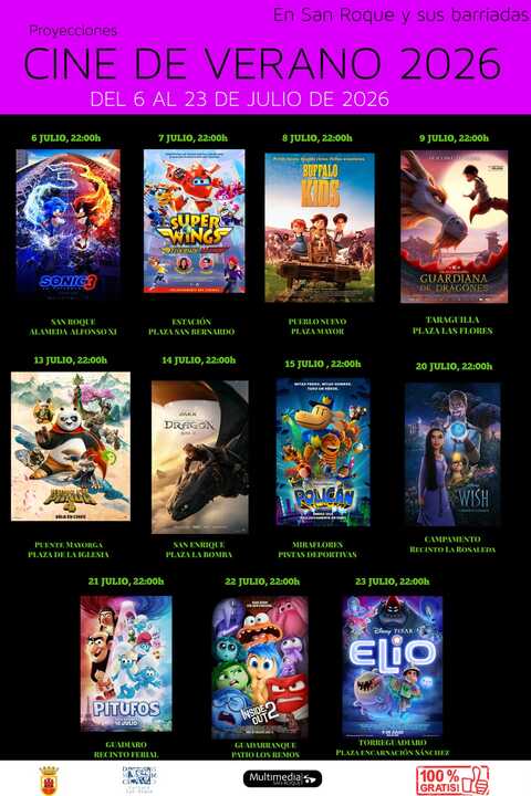 La nueva temporada de “Cine de Verano”.